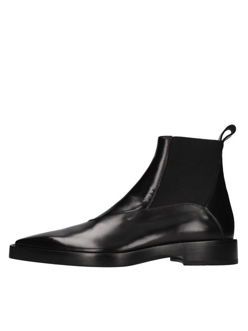  MUGLER | MUMFW26LS005_TB001 BRUSHED CALFNERO